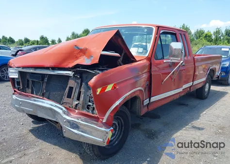 1986 Ford F150 из США, поврежденный, VIN 1FTEX15H8GKB25428